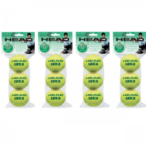 Head TIP - III Green Tennis Ball (Per Dozen)